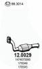 PEUGE 1705A5 Catalytic Converter